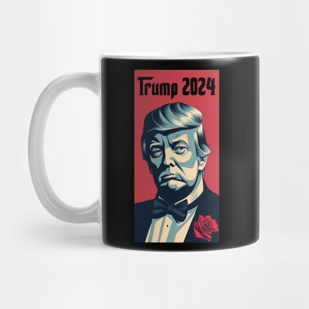 Trump 2024 by Dysfunctional Tee Shop